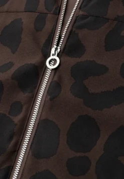 Blouson mit Zipper und Print