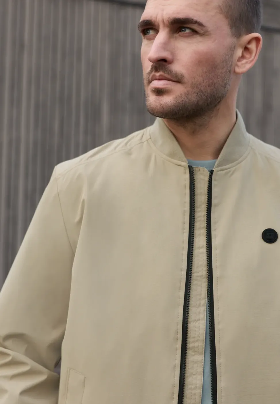 Blouson mit Zipper und Taschen