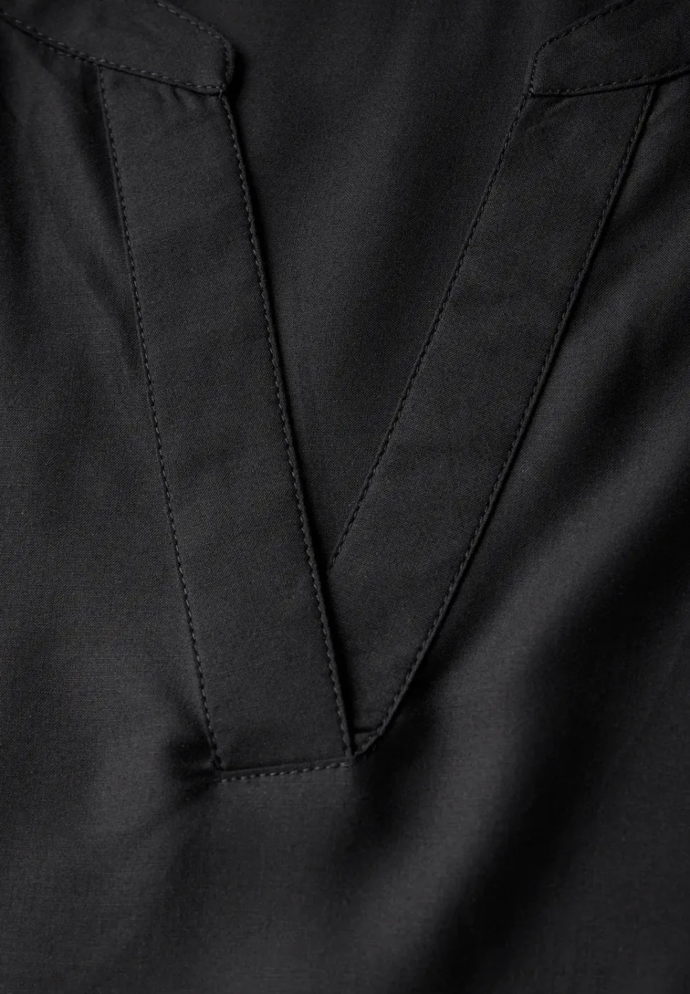 Bluse in Unifarbe