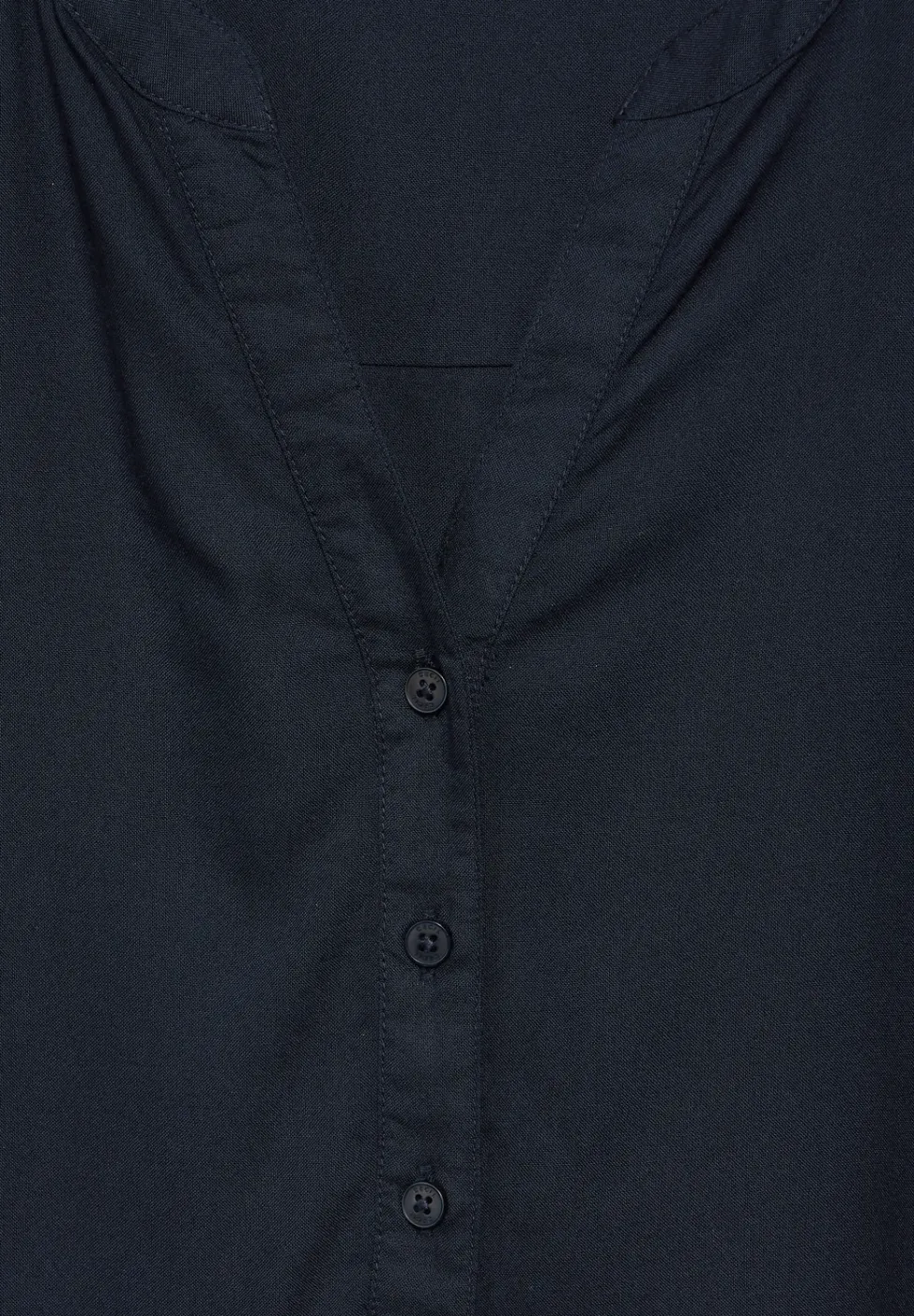 Bluse in Unifarbe