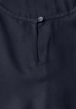 Bluse in Unifarbe