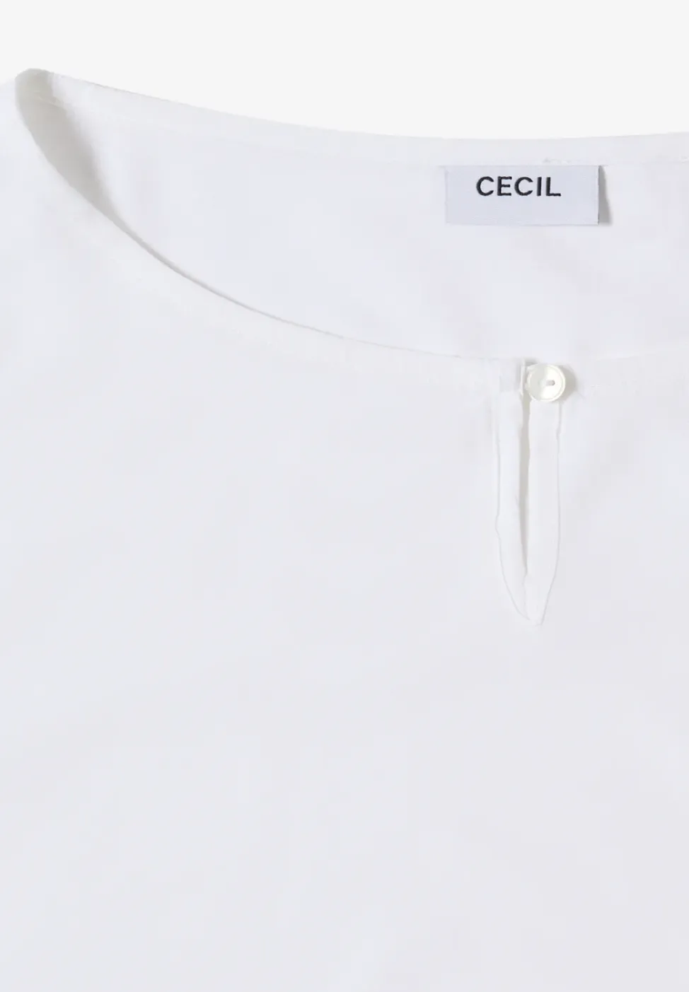 Bluse in Unifarbe