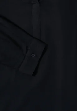 Bluse in Unifarbe