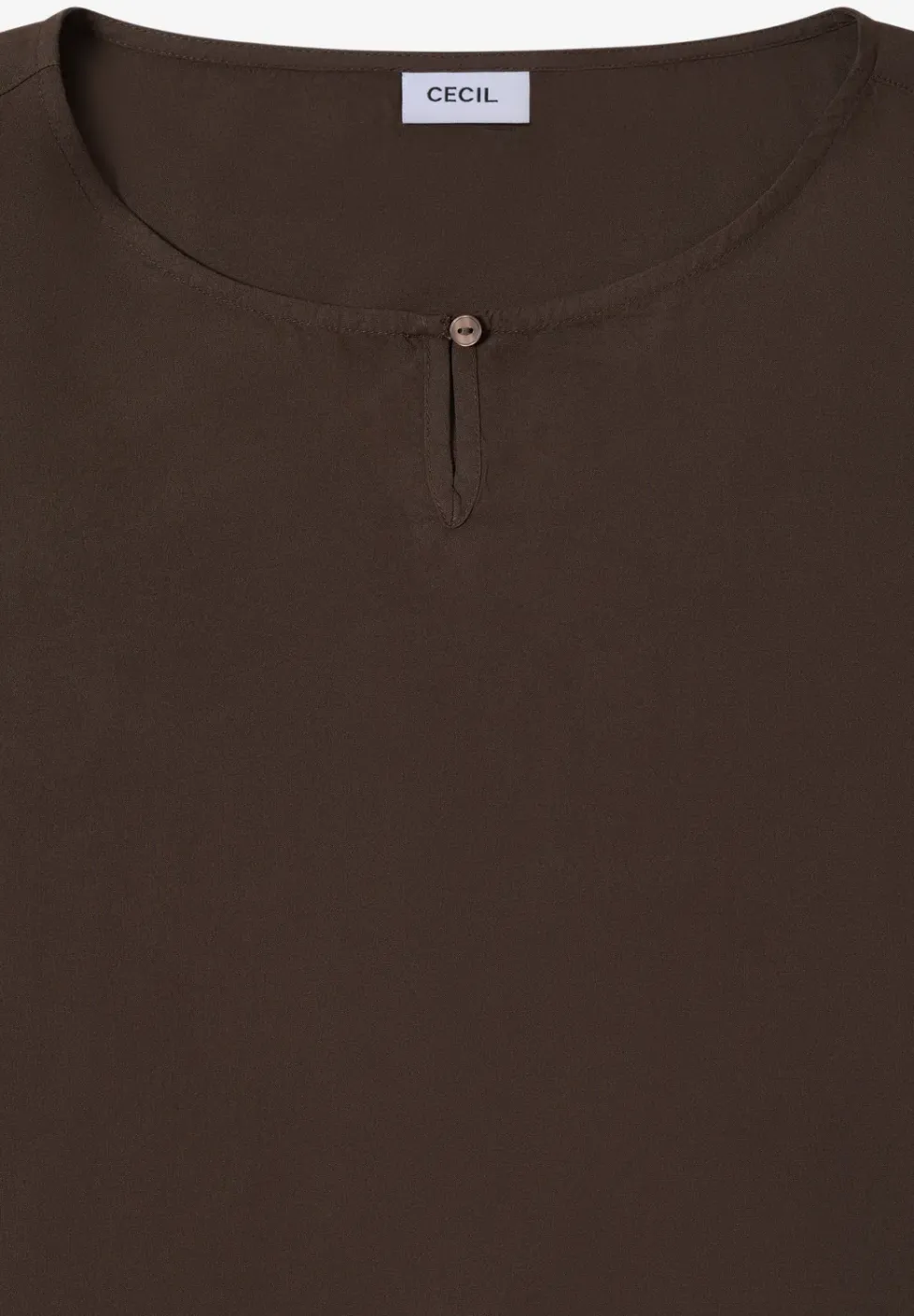 Bluse in Unifarbe