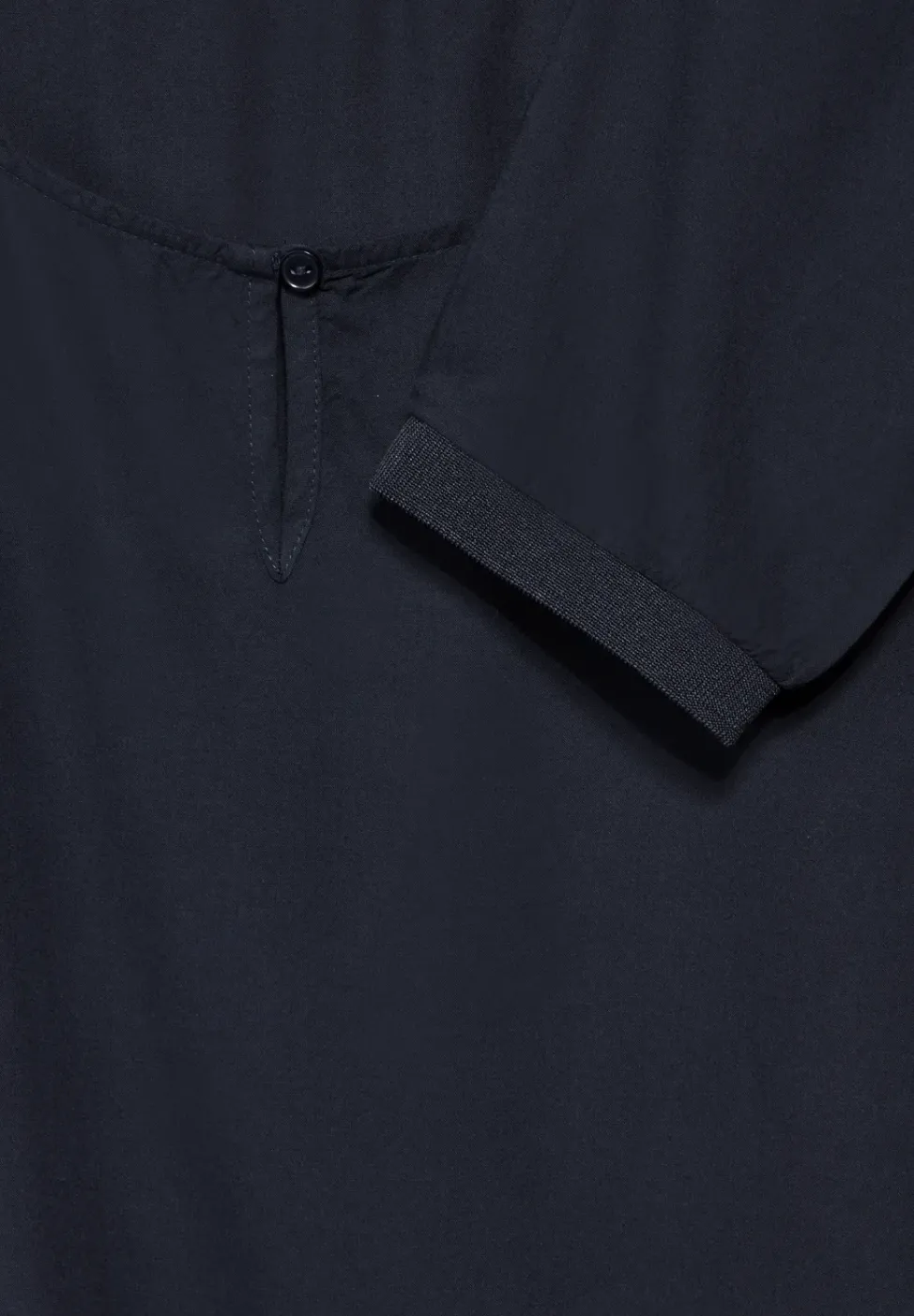 Bluse in Unifarbe