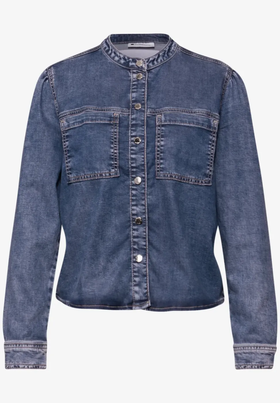 Bluse mit Brusttaschen