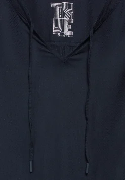 Bluse mit elastischem Saum