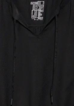 Bluse mit elastischem Saum