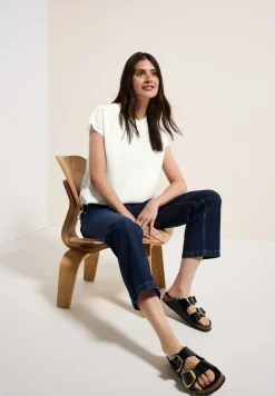 Bluse mit feiner Struktur