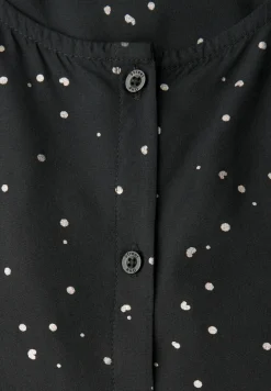 Bluse mit Folienprint