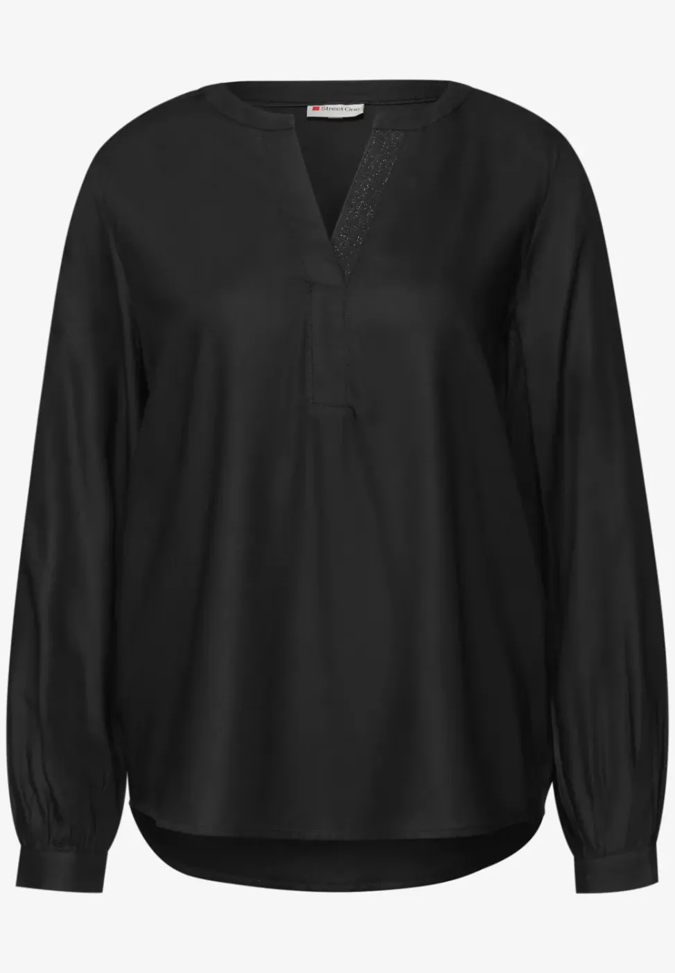 Bluse mit Glitzerdetail