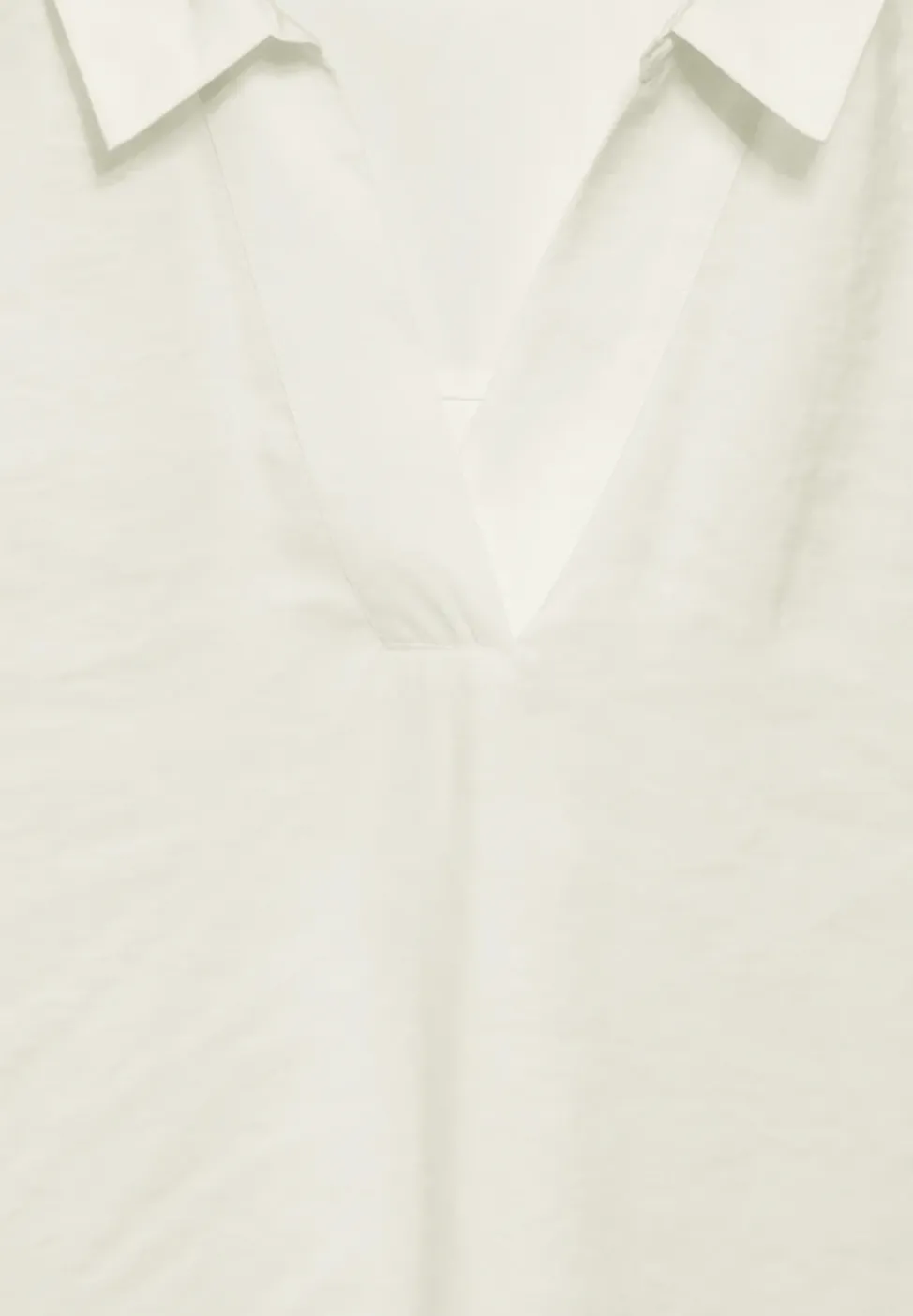 Bluse mit Jersey-Arm