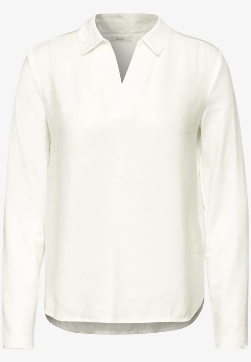Bluse mit Jersey-Arm
