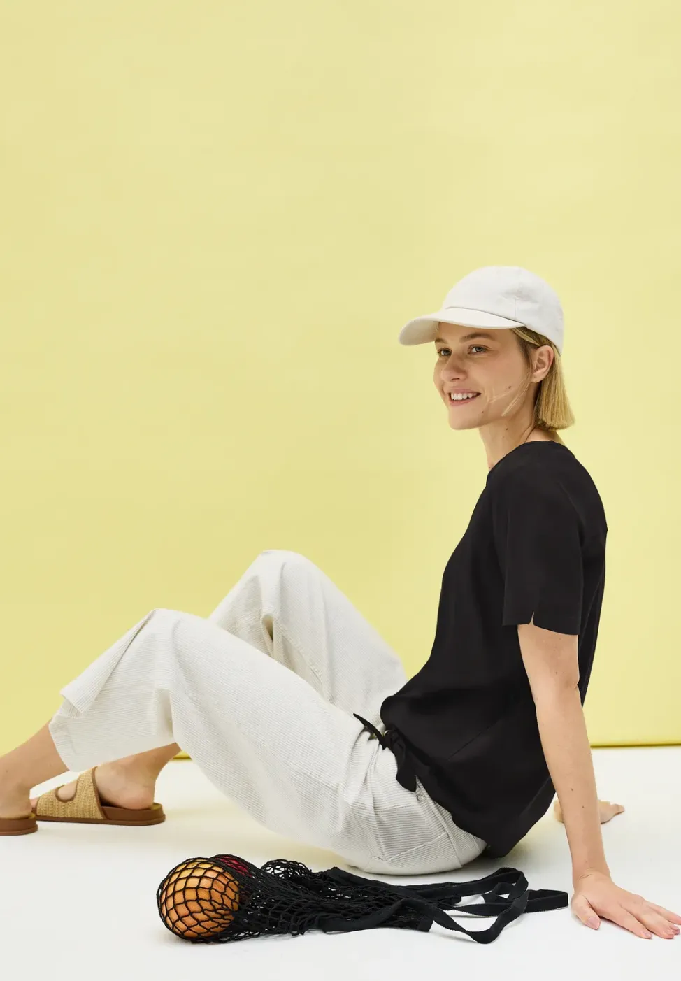 Bluse mit Knotendetail