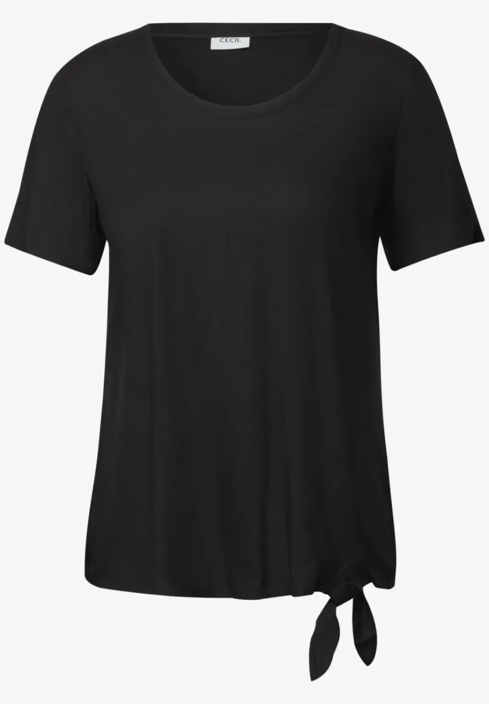 Bluse mit Knotendetail