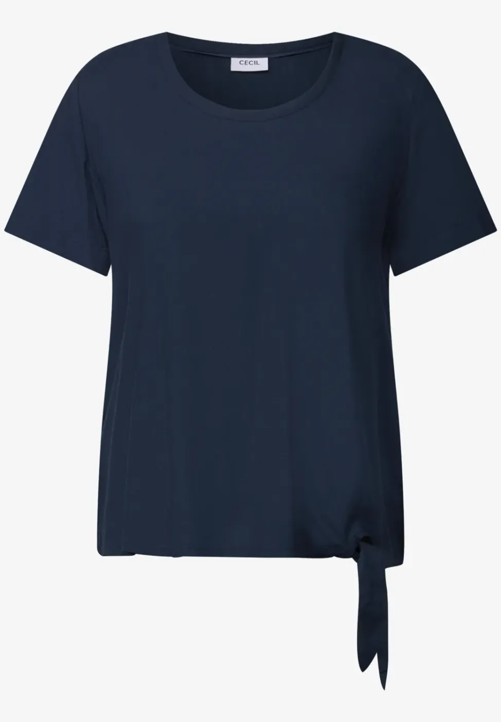 Bluse mit Knotendetail
