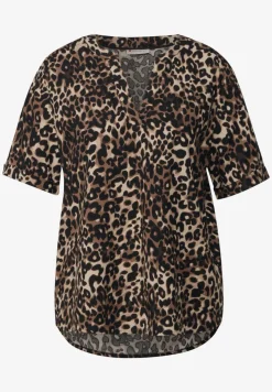 Bluse mit Leo-Muster