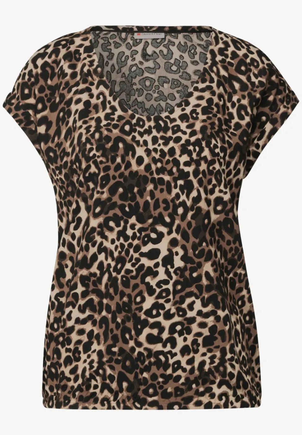 Bluse mit Leo-Muster