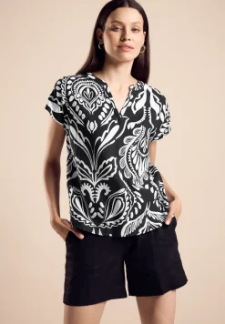 Bluse mit Print