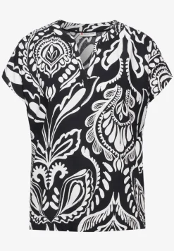 Bluse mit Print