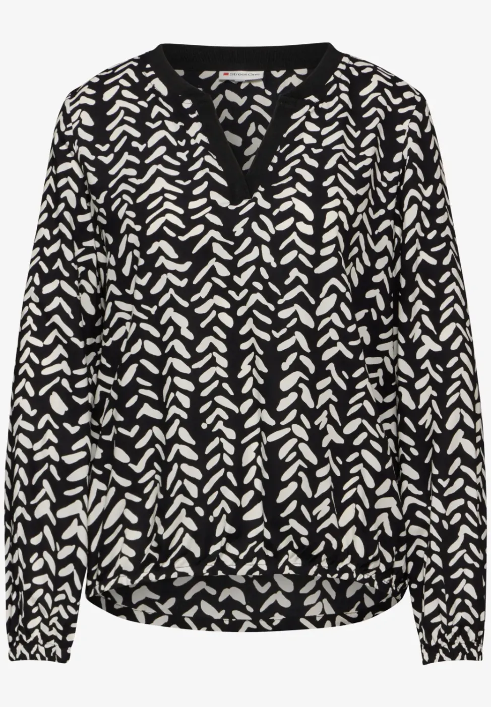 Bluse mit Tape-Details