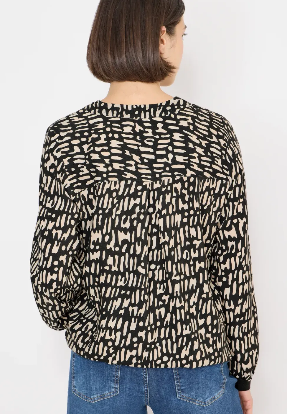 Bluse mit Tunnelzug