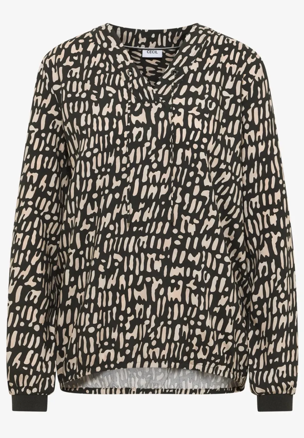 Bluse mit Tunnelzug