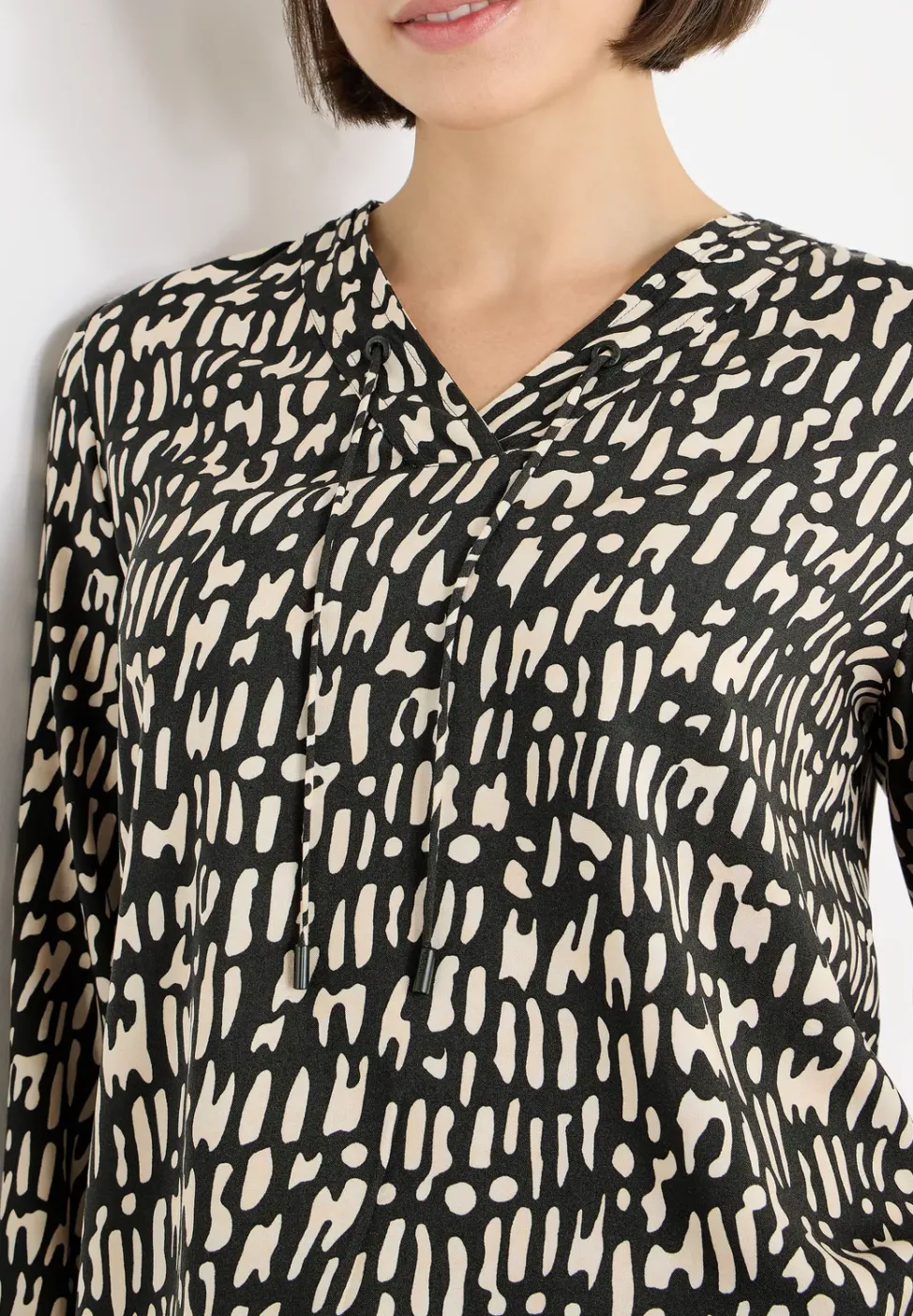 Bluse mit Tunnelzug