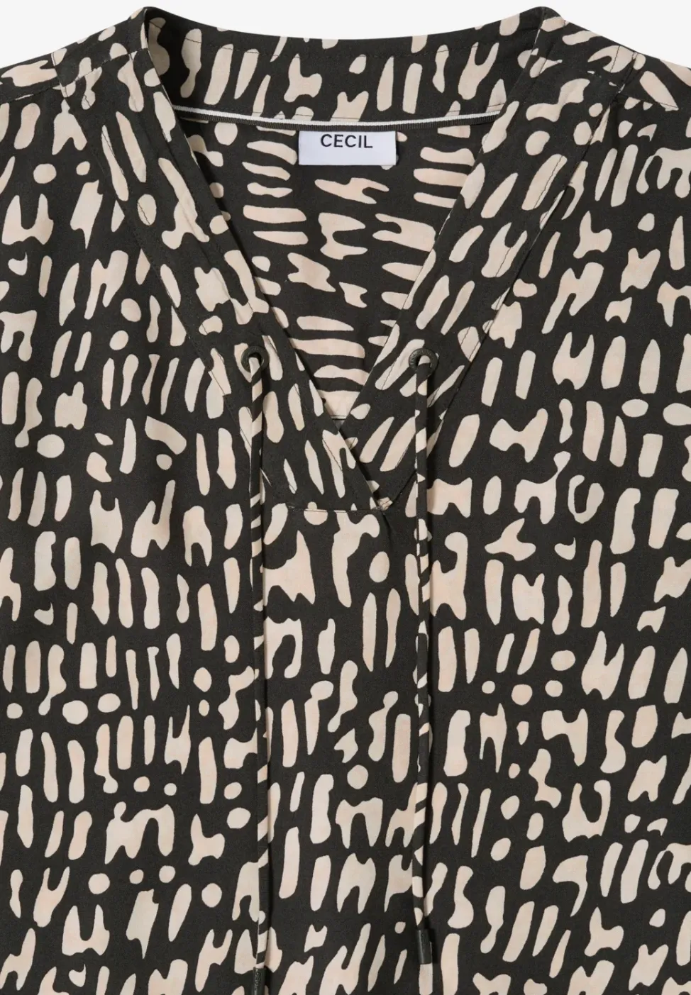 Bluse mit Tunnelzug