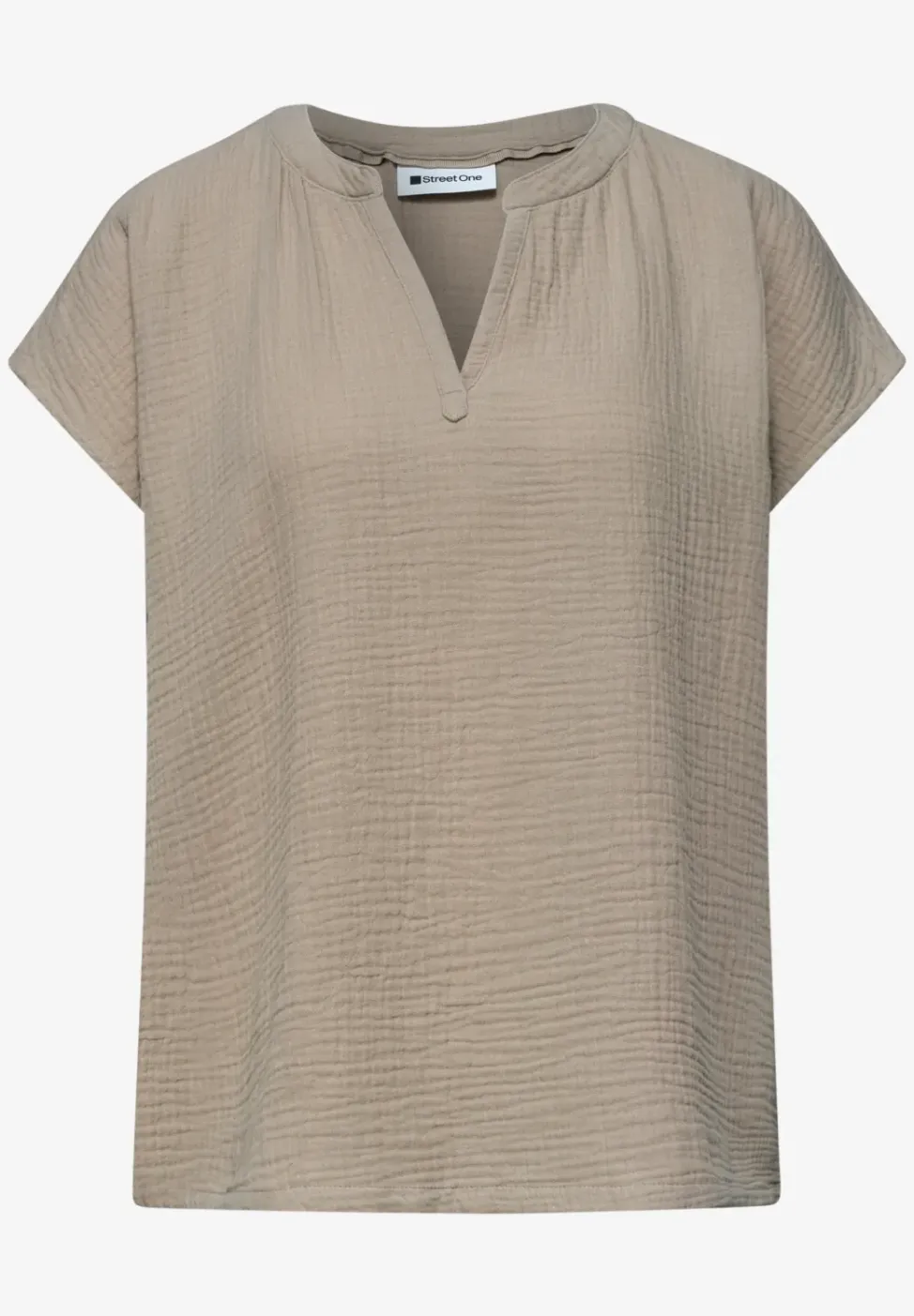 Blusenshirt in Musselin-Qualität