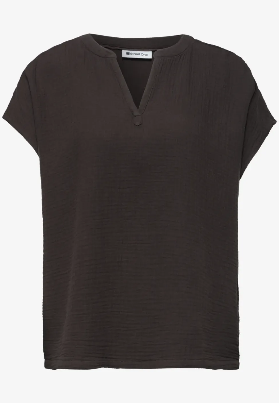 Blusenshirt in Musselin-Qualität