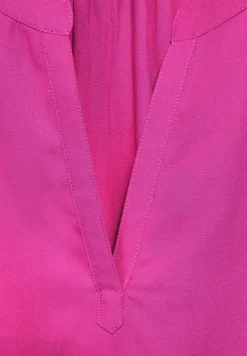 Blusenshirt in Unifarbe
