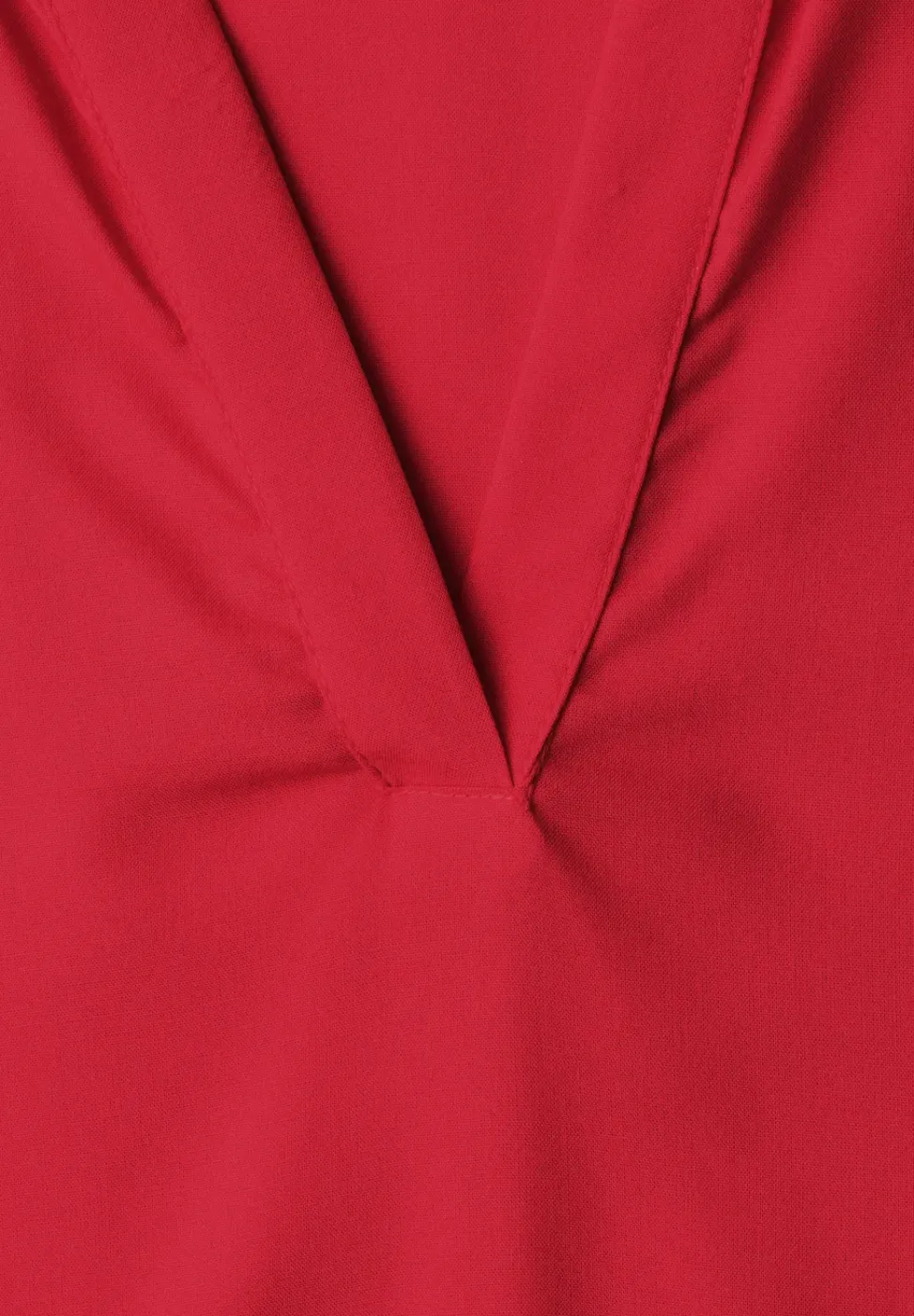 Blusenshirt mit Hemdkragen und Elastiksaum