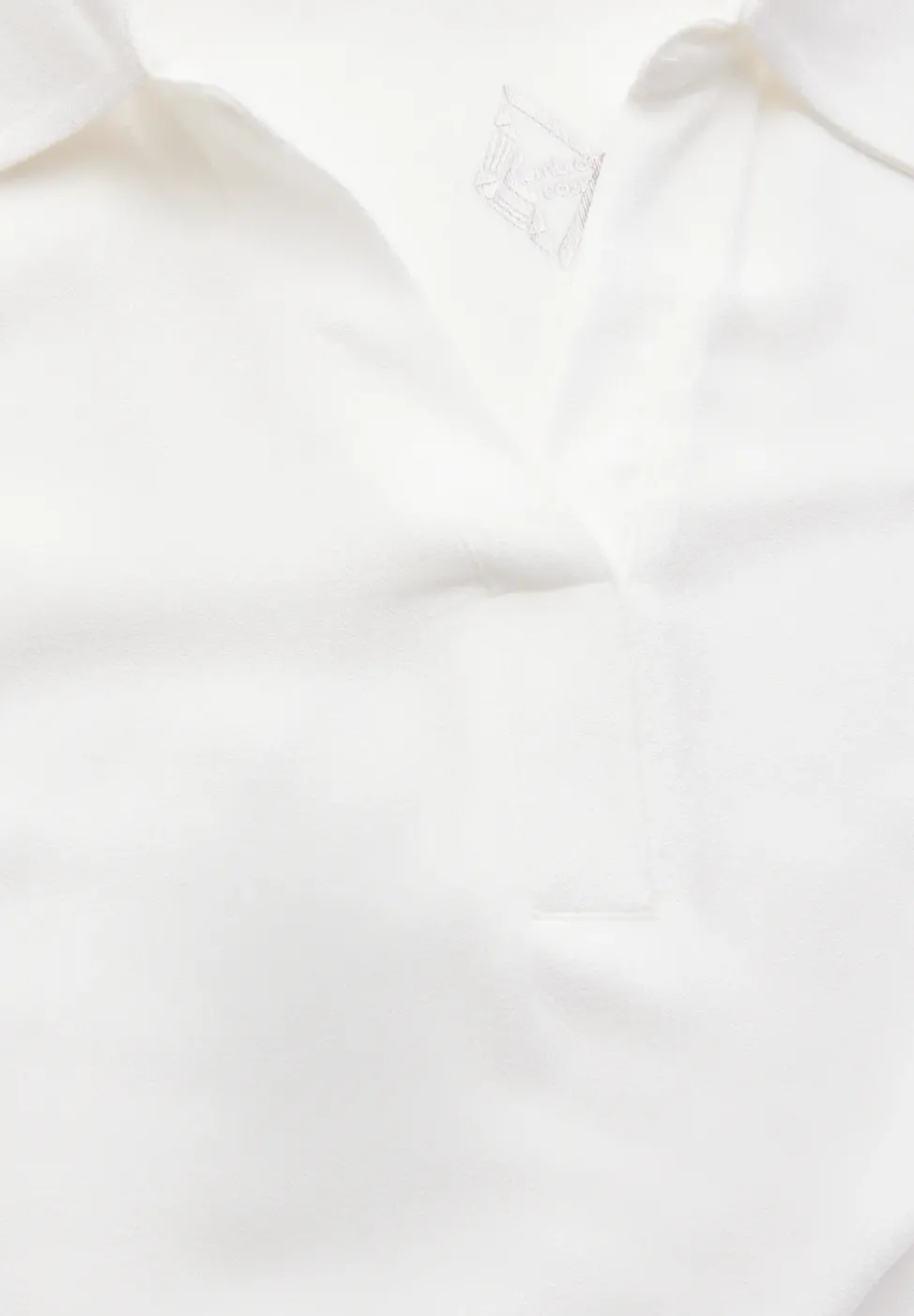 Blusenshirt mit Materialmix