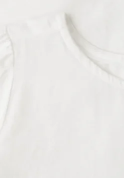 Blusenshirt mit Rundhals und Tape-Details