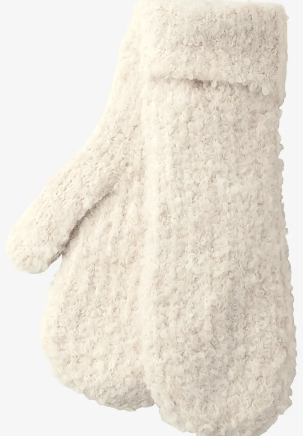 Bouclé Fäustlinge