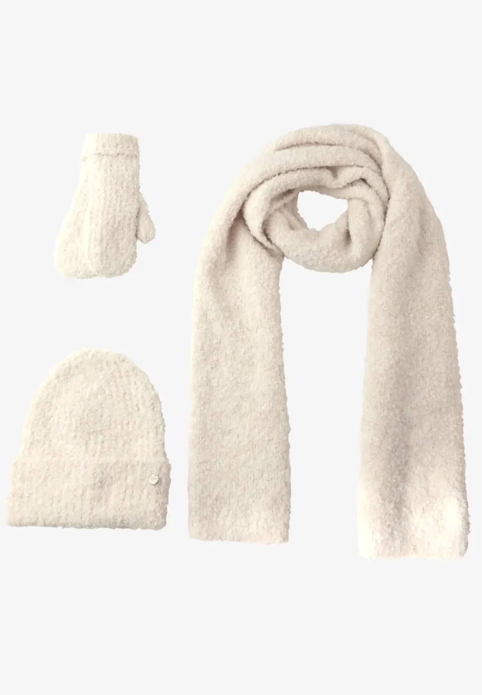 Bouclé Fäustlinge