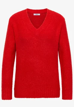 Bouclé V-Neck Pullover