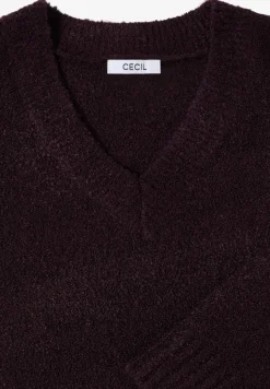 Bouclé V-Neck Pullover