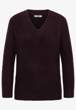 Bouclé V-Neck Pullover