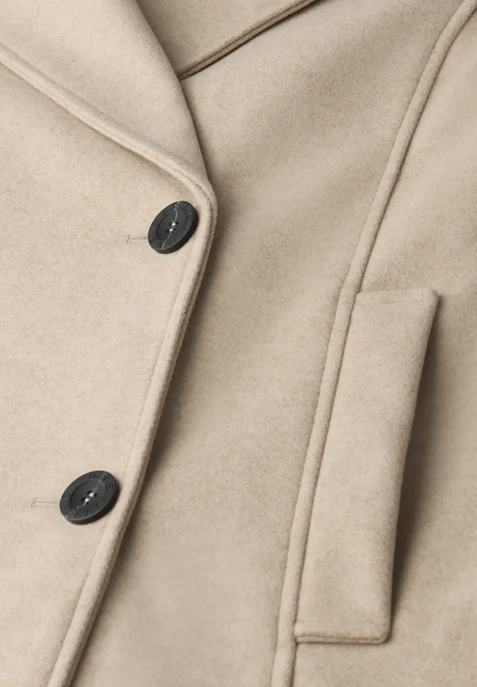 Cabanjacke mit Inlay