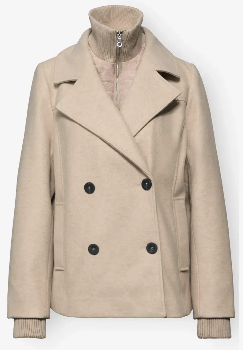 Cabanjacke mit Inlay
