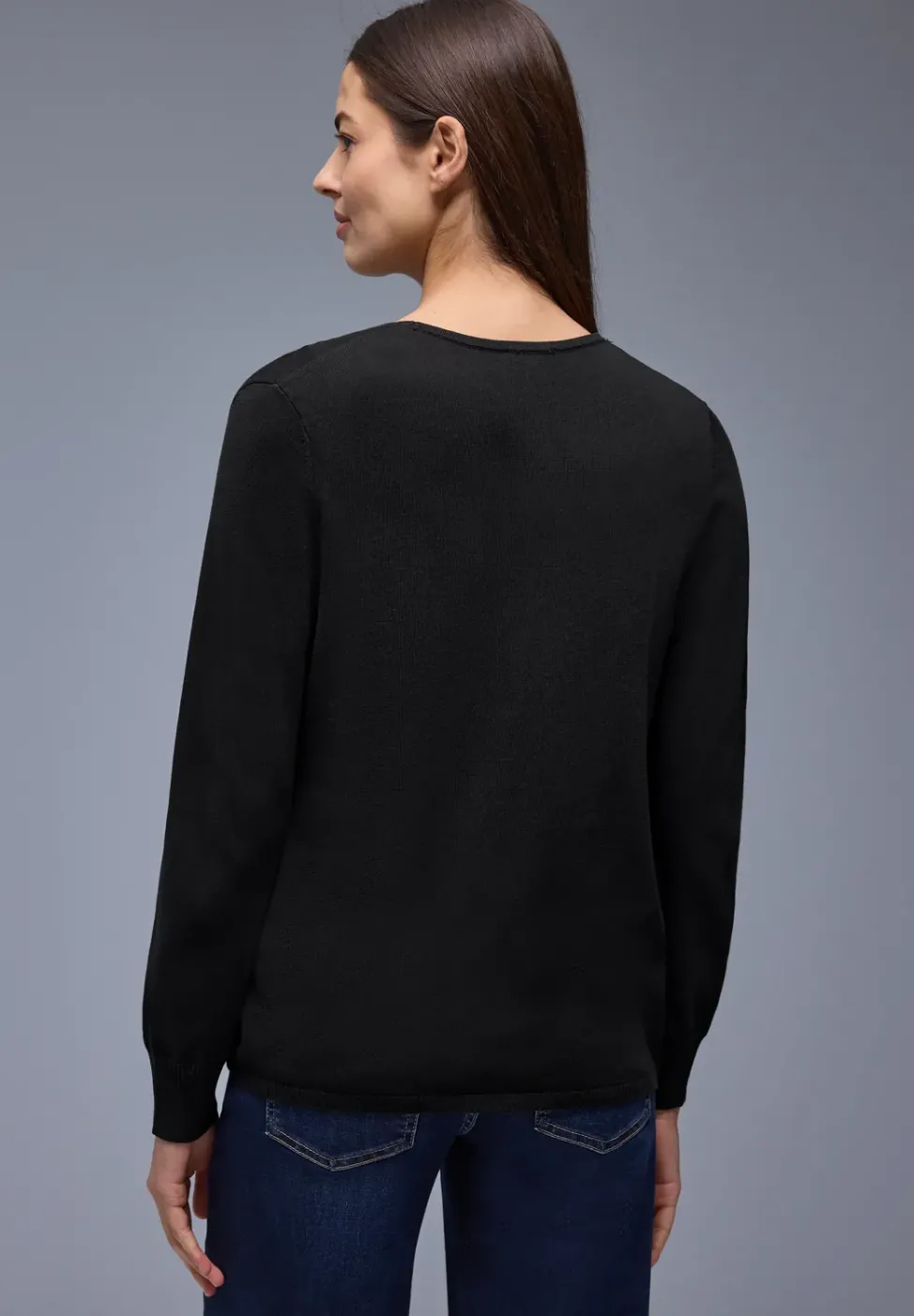 Cardigan in Unifarbe