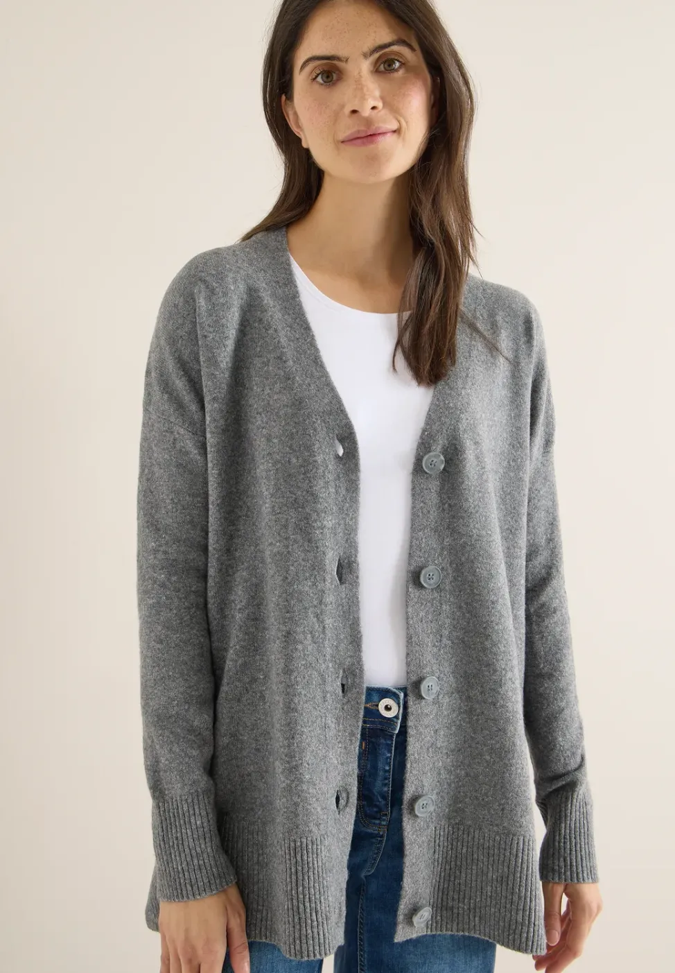 Cardigan mit Knopfleiste