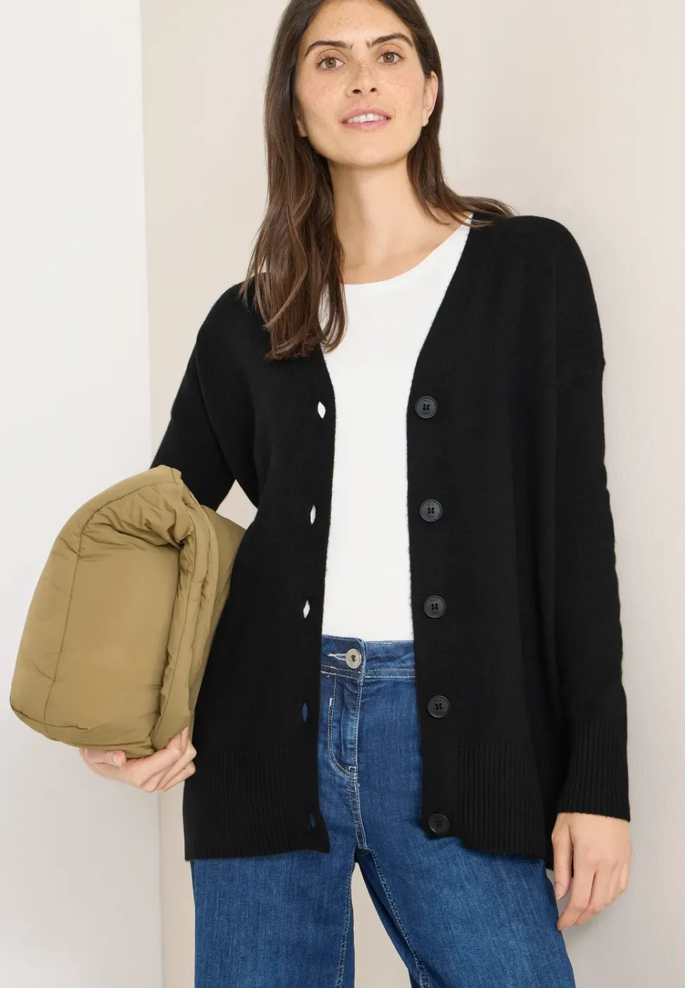 Cardigan mit Knopfleiste
