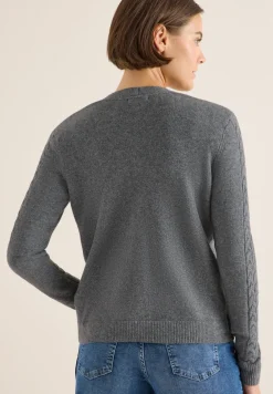Cardingan mit Strickdetails