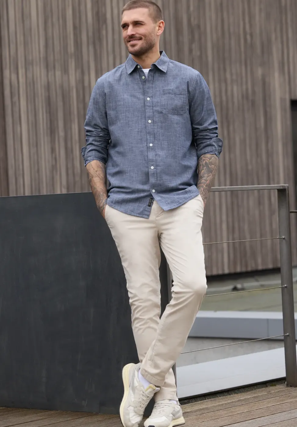 Chambray Hemd