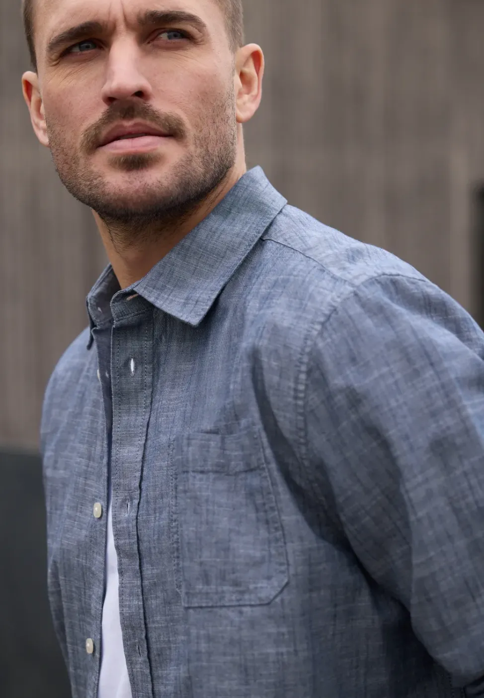 Chambray Hemd