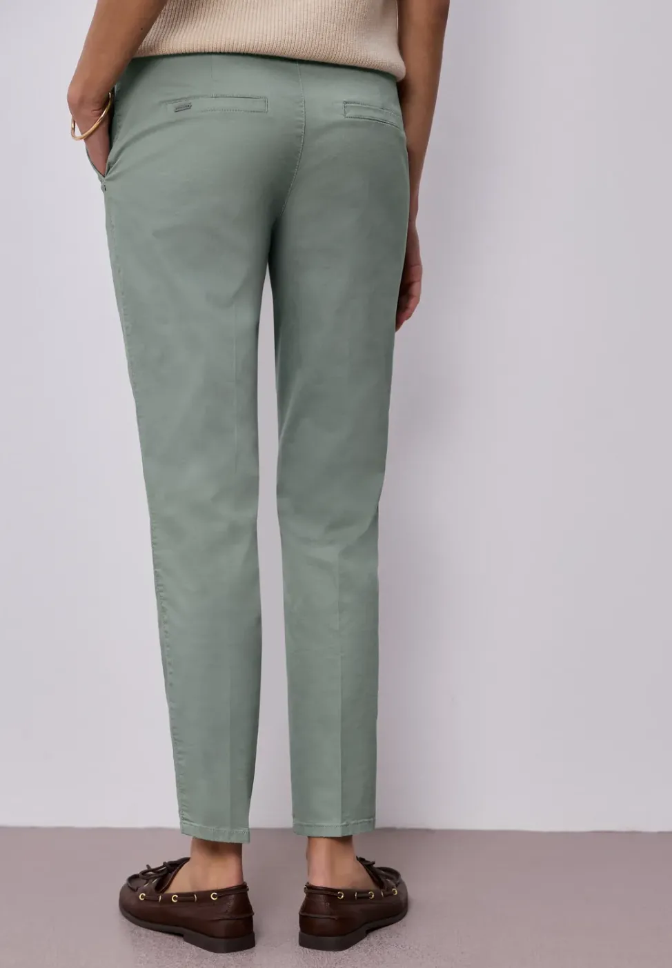 Chino im Casual Fit in softer Qualität
