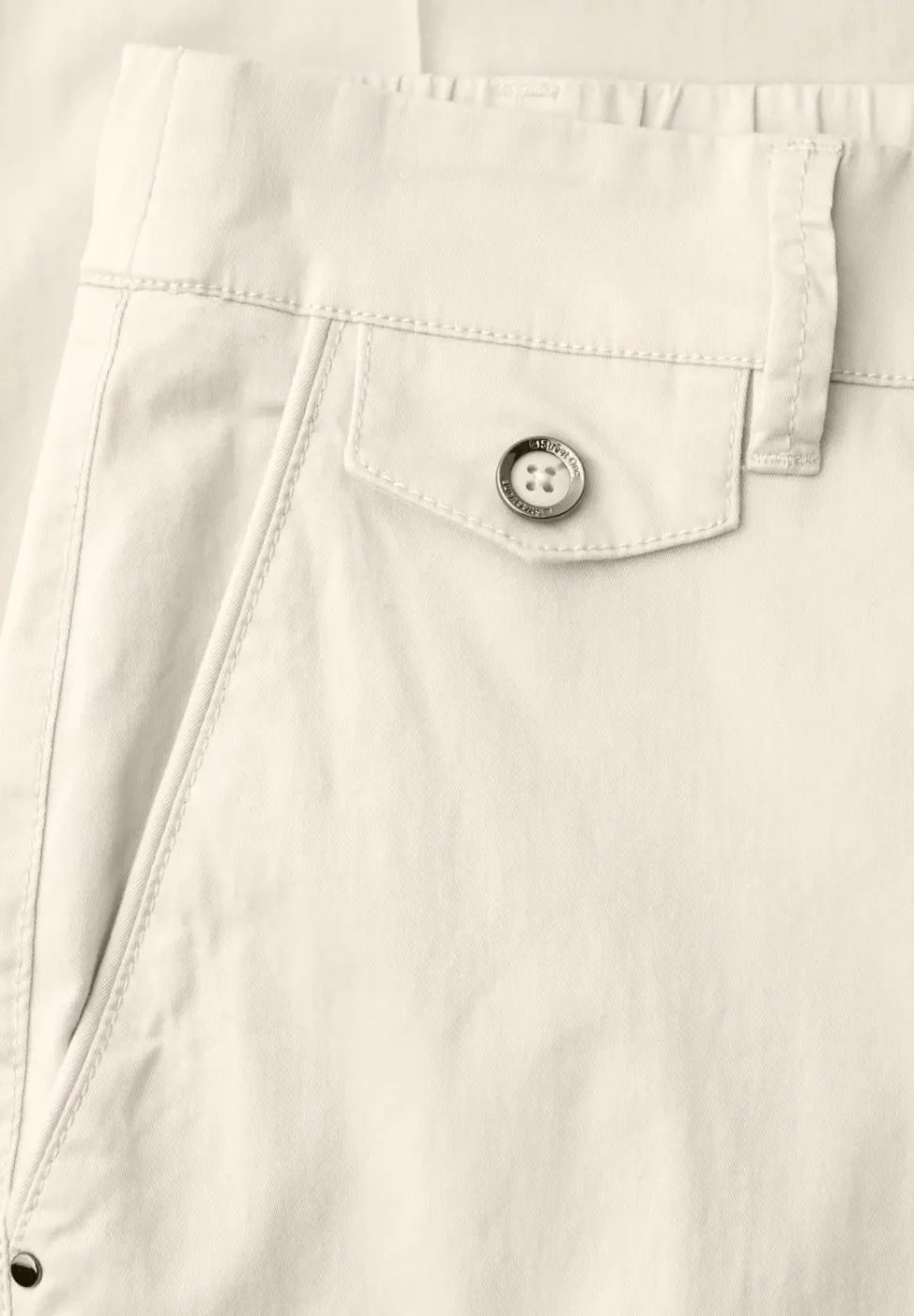 Chino im Casual Fit in softer Qualität